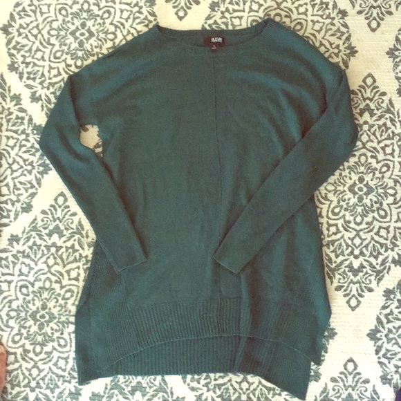 Forest green ANA long sleeve shirt w/cute details - Picture 1 of 5